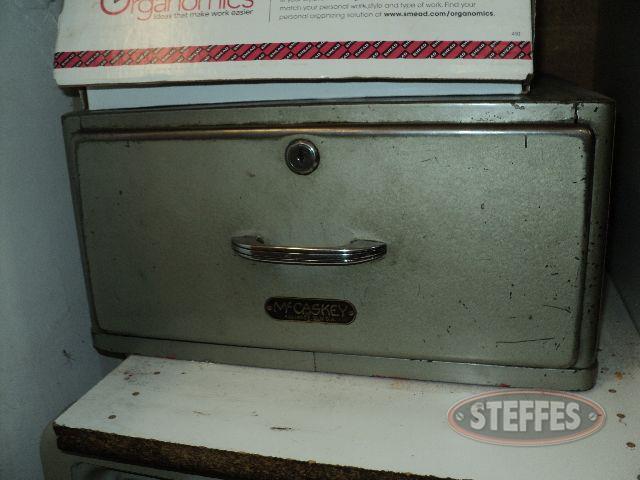 Steel file drawer